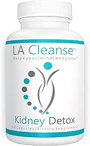 肾支持补充剂 - 60 Capsules - 200 mg Cranberry 提取剂与 Astragalus Root, Uva Ursi 叶粉, & Chanca Piedra Powder 肾脏解毒清洁剂和总体尿液健康