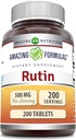 《惊人的公式》 Rutin 500mg 200 平板电脑 补编 | Non-GMO | Gluten Free | | |  USA  USA  USA  USA