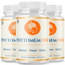 (3 Pack) Phytomem One Capsules, Official PhytomemOne Pills with All Natural Ingredients, Advanced Memory Support Supplement Brain Support Health and Wellness with Premium Multivitamins (180 Capsules)