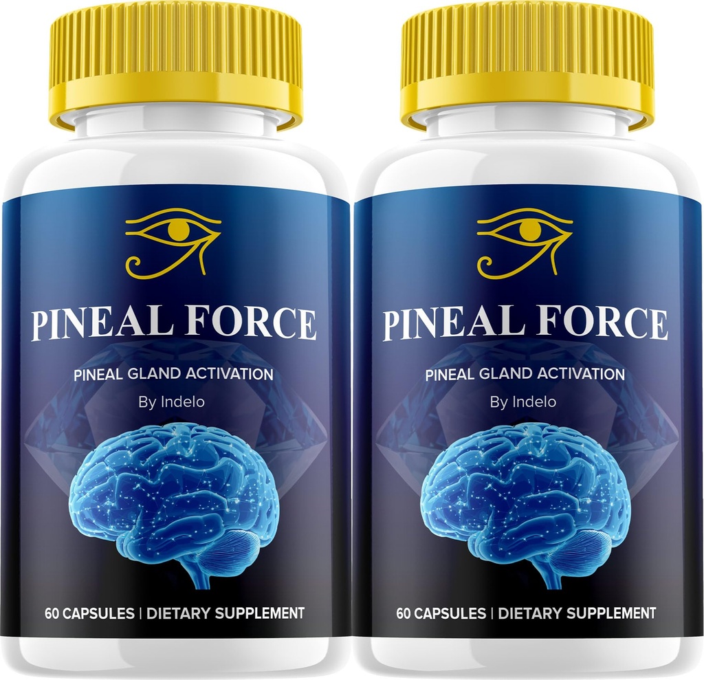 (2 Pack) PinealForce – Advanced Supplement Formula for Brain Memory Health Support (120 Capsules)