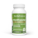 Herbsforever Shankhpushpi(Convolvulus pluricaulis)-Extra Strength(20:1) Extract, Equiv. to 4580mg Plant Powder Per Serving-Brain Tonic & Cognitive Focus|5% Bitters & 1% Alkaloid|60Veg Capsules|650mg