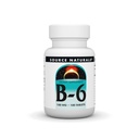 天然维生素B-6 100毫克,免疫系统支持,100平板