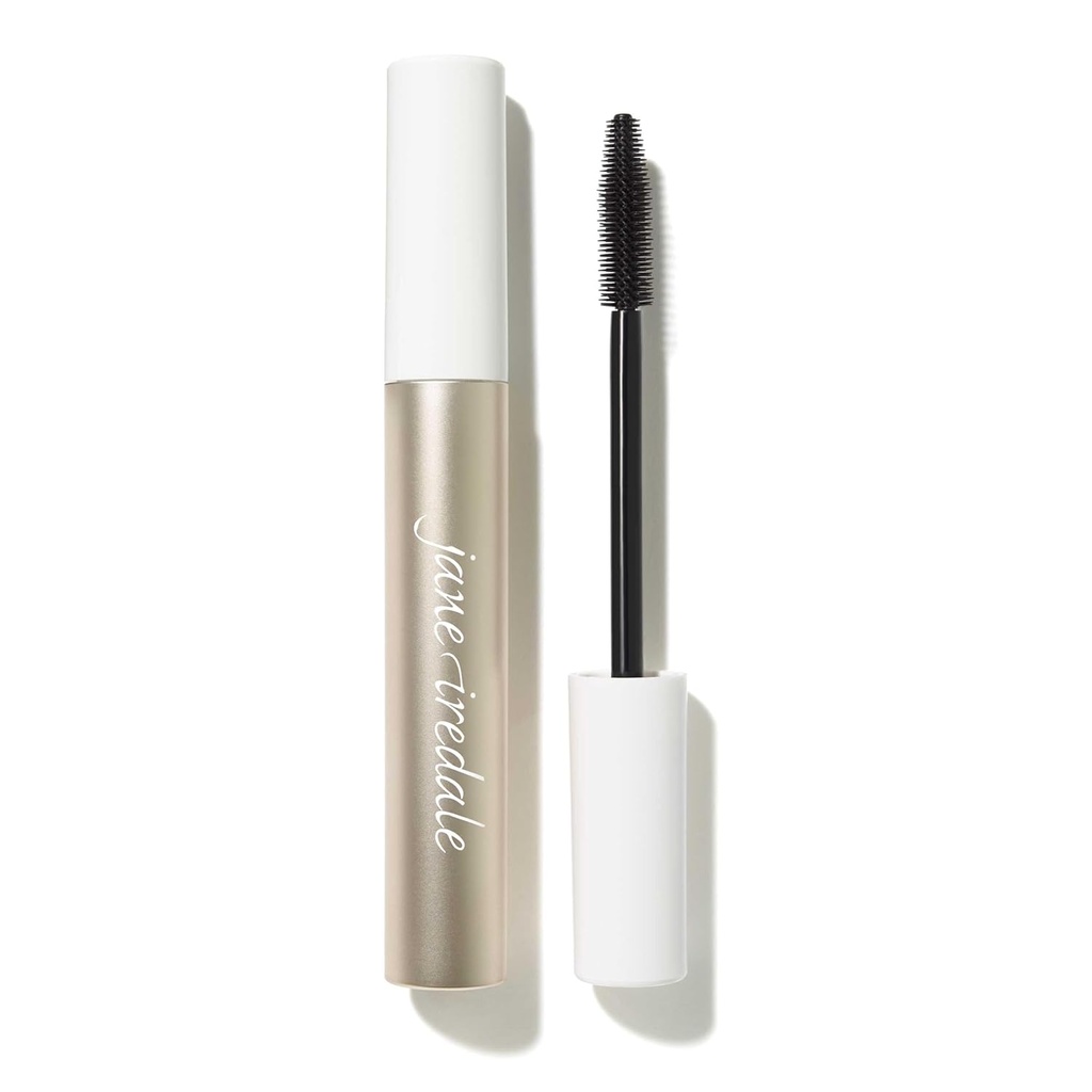 Jane iredale Lash 修饰长度和定义 Tubing Mascara, 长周、 Smudge-Resistant 公式、 升降机、 Curls, & 分离器、 Vegan、 残忍无毒