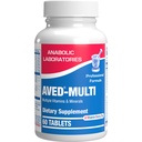 30-In-1 Adult Multivitamin with Iron - Antioxidant Rich Over 50 Multivitamin for Women and Men with Vitamins A C D E B Complex Zinc Magnesium Myo Inositol Citrus Bioflavonoids & More - 1 Month Supply