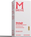 Mdrive Shilajit Capsules for Men 30 高纯度PrimaVie Shilajit 能源促进和免疫支持,60 Shilajit Capsules