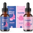JoySpring Magnesium Citrate 液体和镁 Glycnate 和 睡莓 Melatonin 1MG 供儿童使用