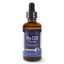 RX D3 Forte Liquid Solution, Vitamin D Support for Dogs & Cats, Liquid D3 Drops in MCT Oil, 2 fl oz (60 mL)