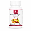 Women’s Daily Multivitamin Tablets, Antioxidant & Skin Radiance Support with Biotin, Zinc, Vitamins C, D3, E & B Vitamins, Non-GMO, Gluten-Free, 60 Tablets / 30 Servings