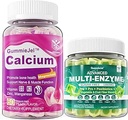 糖自由钙 Gummys 120 伯爵和消化酶 Gummys 60 伯爵