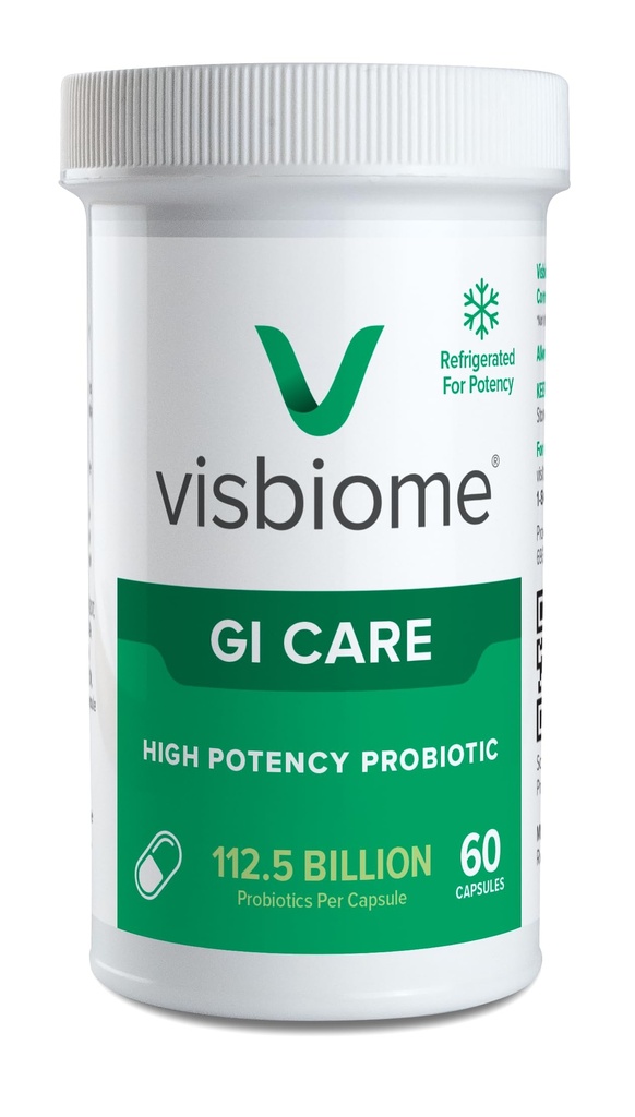Visbiome®GI Care - 高概率增生 - 112.5亿 CPU活性增生药,原产于美国,60 Capsules.