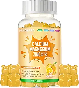 含有维生素D3 & K2的镁锌固醇钙-高钾增强吸收-60 橙固醇