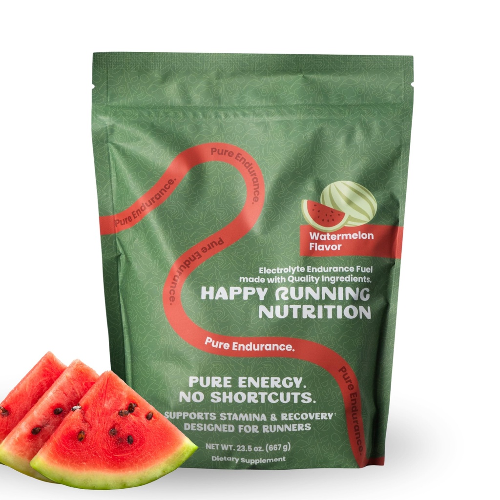 Pure Endurance Organic Electrolyte & Carb Drink Mix for Runners, Watermelon Flavor, 30 Servings | Clean Hydration, Fast Energy & Endurance Fuel for Training, Marathon & Long Runs