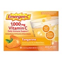 Emergen-C 1000mg 维生素C 免疫支持 丹吉尔粉 30CT 包括锌,曼干尼,7 B 维生素和电解剂 返校必需品
