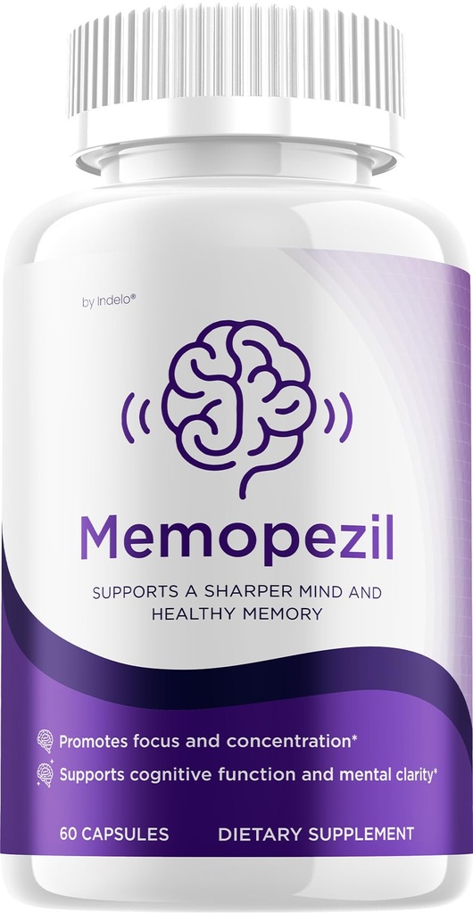 Memopezil – Advanced Supplement Formula for Brain Health Support (60 Capsules)