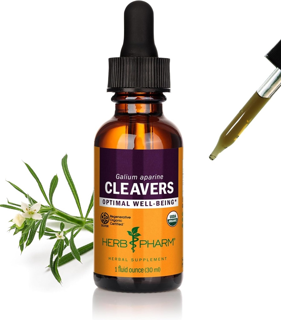 Herb Pharm Cleavers液体提取器 - 1 Oz (DCLEAV01)