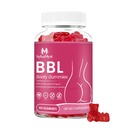 Booty Gummies for Women | BBL Beauty Gummies with Multivitamins & Herbal Extracts | Apple Flavor, 60 Count