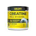 CON-CRET Creatine HCl Powder |肌肉,认知,细胞能量支持 |没有布局或凸起 |美国制造和NSF认证 | 不受欢迎(100 service)