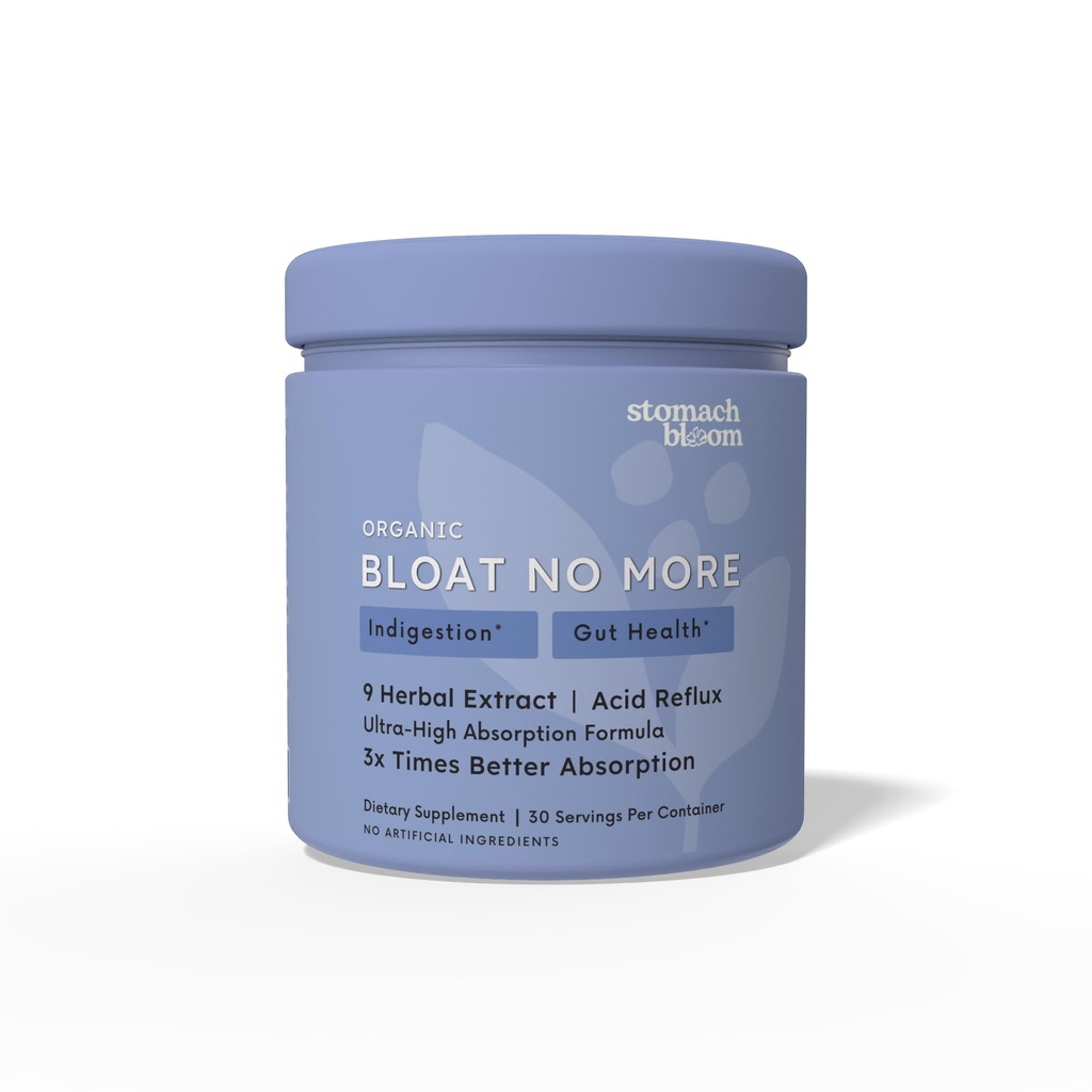 Bloat No More | Daily Digestive Relief for Gas & Bloating | 9-Herb Blend for Gut Comfort, Digestion & Debloat Support | Capsules (60 Count)