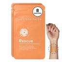 Good Patch Rescue Recovery Patch, Natural Patch with DHM,维生素B1, 以及绿色茶叶, 植物功率可穿戴的好, 夜后支持(8个总补丁)