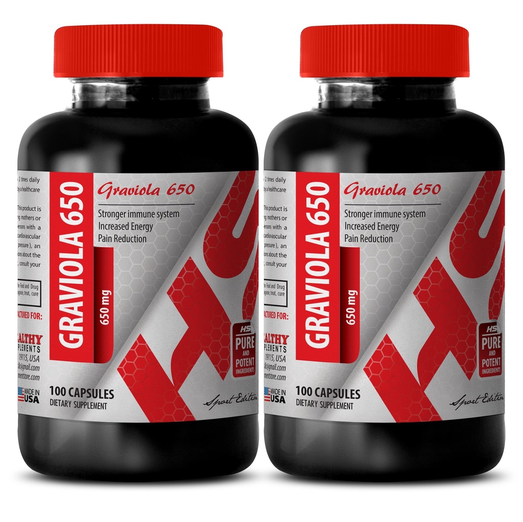 GRAVIOLA Extract - Extract Support, Plant Support, Graviola Root, Juice Benefits, Graviola Tropical, Wellness, Organic Capsules, Green superfood, Lifestyle Support, 2Bot
