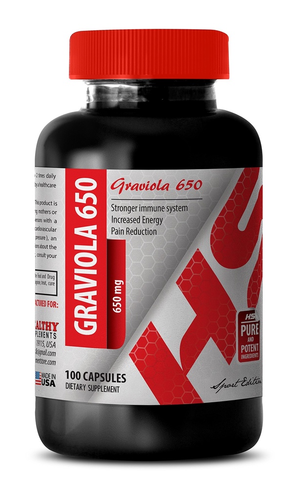 GRAVIOLA Extract - Graviola Extract Wellness, Graviola Herbal Blend, Fruit Powder, Plant Support, Organic Capsules, Lifestyle Support, Body Balance, Natural Energy, Body Balance, Natural Extract 1Bot