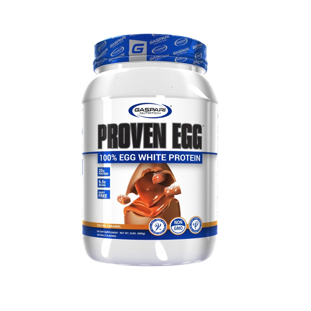Gaspari营养蛋白,100%蛋白蛋白,25克蛋白,Keto Friendly,奶油和乳糖自由,大豆自由(2磅,盐焦糖)