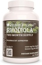补救营养 Rhodiola → 1 000 mg, 60 Vegan Capsules 草药营养补充 → 两个月供应