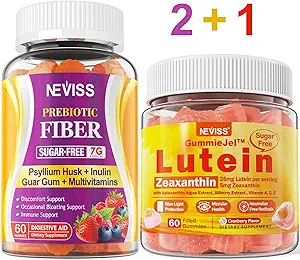 NEVISS 无糖先天菌 120个 + Lutein Gummys 60个