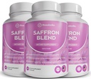 Rosabella Saffron Blend Supplement for Men & Women – Saffron, B6, Magnesium & Herbal Extract Capsules – Supports Mood, Focus & Clarity – Non-GMO, Gluten-Free – 180 Capsules – 90-Day Supply