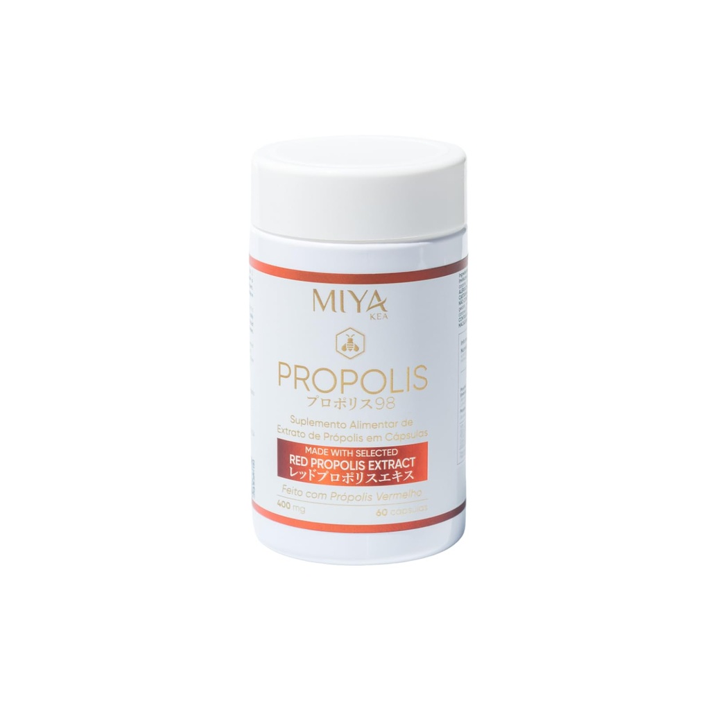 Red Propolis with Omega-3 – Natural Antioxidant & Immune Support – Brazilian Red Propolis Extract – 60 Capsules – No Artificial Additives