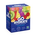 GoHydrate 低钠 电解质 Powder Packets 糖无糖 - 即时水分每日饮用混合剂 - 零糖水 Flavor Packet 单体配维生素D - (Variety Pack, 30 Packs)