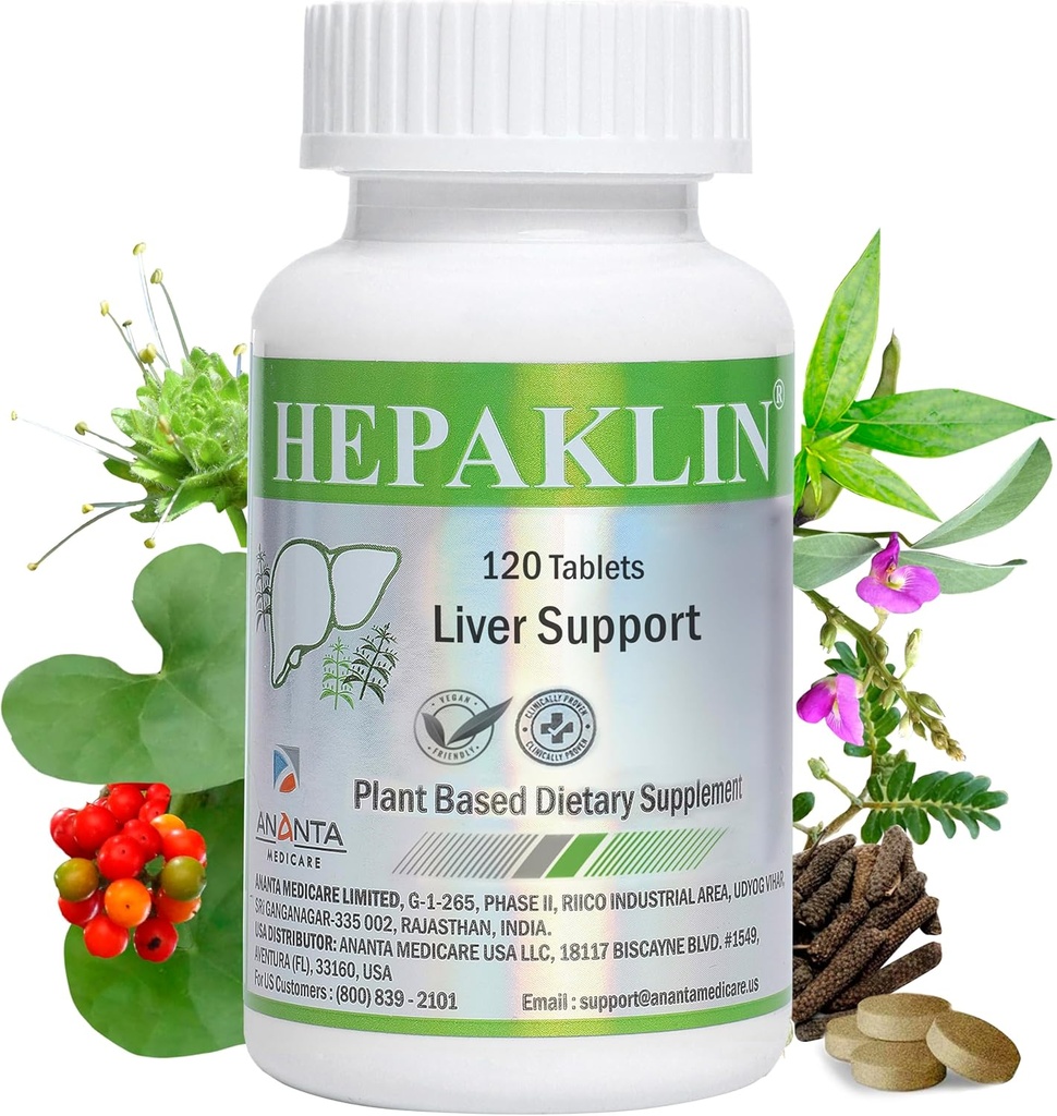 Hepaklin – Herbal Liver Detox & Support For Health, 120 Tabs 页面存档备份,存于互联网档案馆 Hepaklin – Herbal Liver Detox & Support Framework, 120 Tabs.