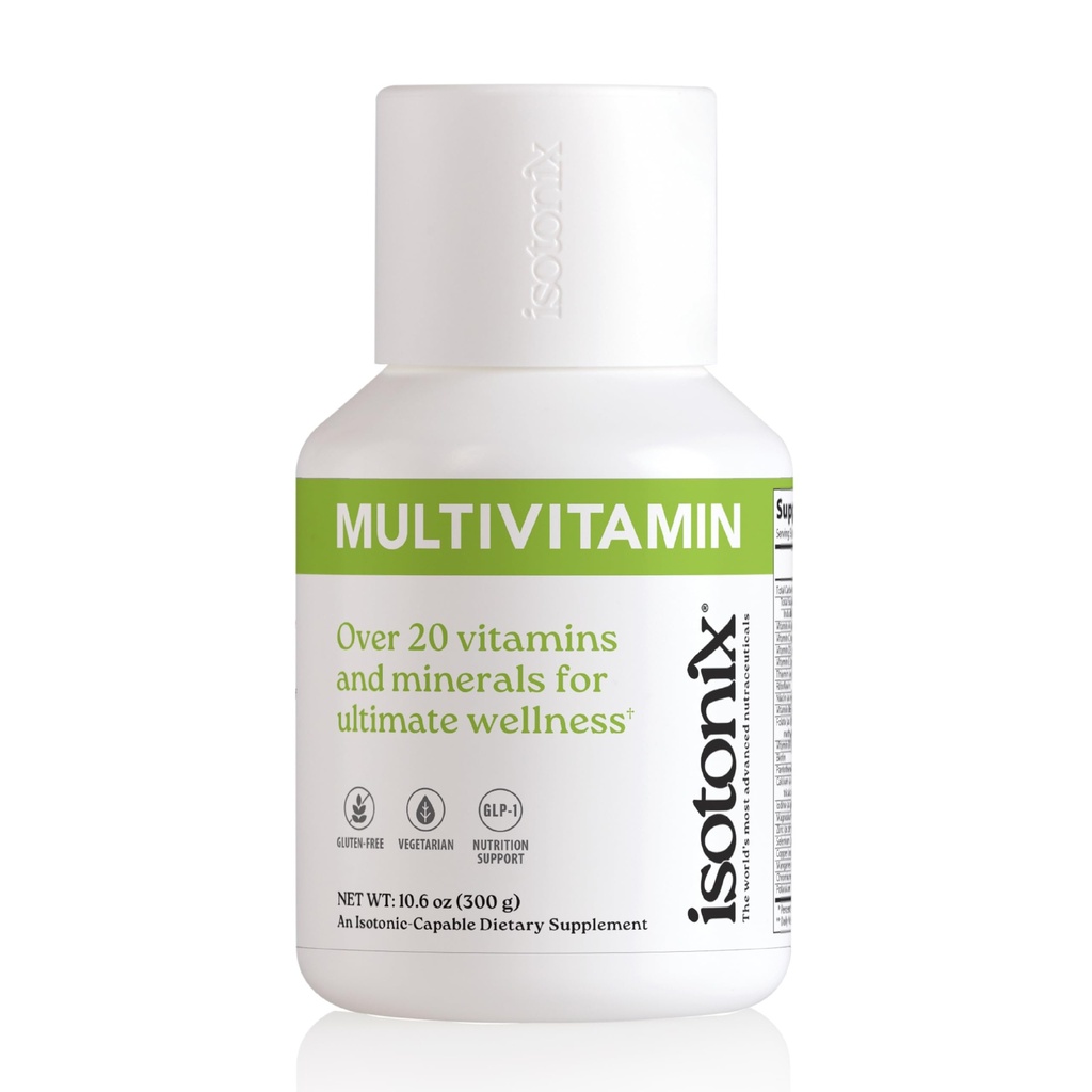 Isotonix – 没有铁的多维塔明 – 能源、免疫支持、皮肤和骨质健康全日补充 – 90 services – 同位素可饮配方