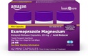 基本护理:Someprazole Magnesium 延后释放微型卡普尔,20毫克,减少酸剂,24小时心脏灼伤药物,42个计数