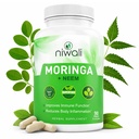 Moringa Oleifera + Leaf Nutritional Supplement | Immune System Support and Energy Boost | 30 Day Supply | 90 Capsules