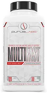 Purus Labs MultiFast Multivitamin + 高级快递和元件支持 → 间歇快递 维生素 → Keto Friendly → 30 services, 120 capsules