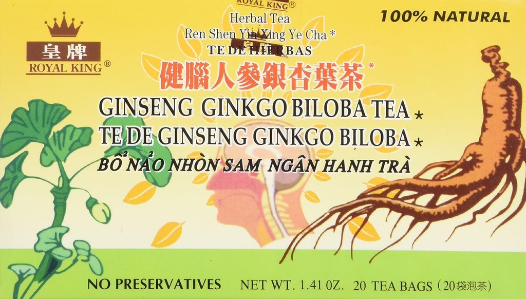 皇家国王金森·金克戈·比洛巴茶(20袋)