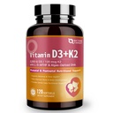 NATURE TARGET Vitamin D3&K2 with Folate, 120 Count | Prenatal & Postnatal Nutritional Support for Mom & Baby, Easy-to-Swallow