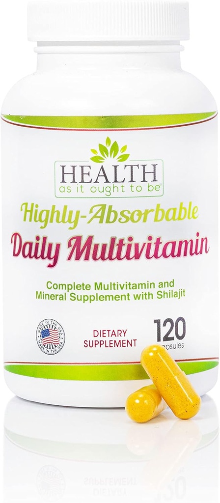 与Shilajit、MethylB12、Methylfolate 和维生素K2 MK7 补充物 120 Capsules