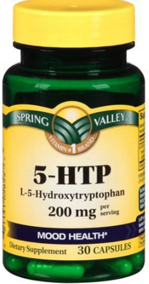 春季谷 -- -- 5-HTP 100毫克,30个卡普尔
