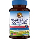 Vitalitown 10 in 1 Magnesium Complex - 400mg Elemental Magnesium Chelated with Glycnit, Citrate, Malate, Taurate & More - for Sleep Heart Energy - Non-GMO, Vegan, 90 Caps (英语).