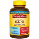 天然制造外强 Omega 3 鱼油补充剂,2800mg,鱼油 Omega 3 补充剂作为健康心脏、脑、眼睛、木质支持的乙酰酯,60 软胶,30天供应