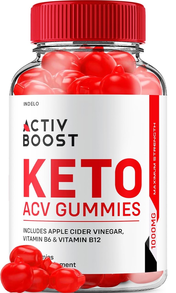 Activ Boost Keto ACV Gummies Advanced, Activ Boost Keto Plus ACV Gummies, Activ Boost Keto ACV Weight Management Gummies Reviews, ActivBoost Keto Ingredients Vitamin B12 Keto+ACB, 1000mg (60 Gummies)