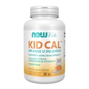 Now Foods Supplements, Kid Cal with Calcium Citrate, 镁和维生素D, Tart Orange, 100 Chewables, 包装可能有所不同.