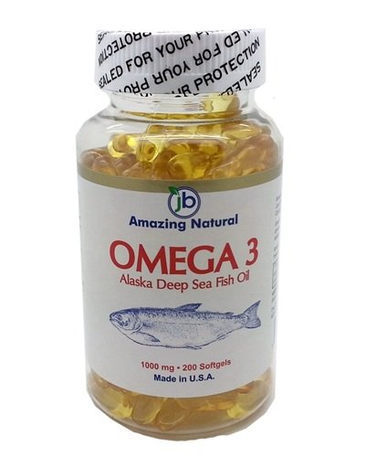 Omega 3 Deep Sea Fish Oil 1000 mg 200 softgels