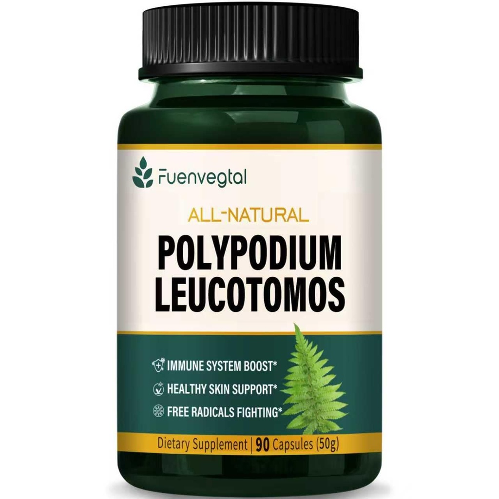 卡拉瓦拉根卡普勒斯(Kalawalla Root Capsules), Polypodium Leucotomos 提取补充支持免疫系统,皮肤健康,以及自由激进者防御, 持续3个月. 90 计数