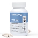 FIQ - Mag IQ Glycnate - 镁 Bisglycnate Chelate TRAACS - 高吸收性镁 Glycnate 补充 - 睡眠,日常能量, & Bone井 - 60 Capsules