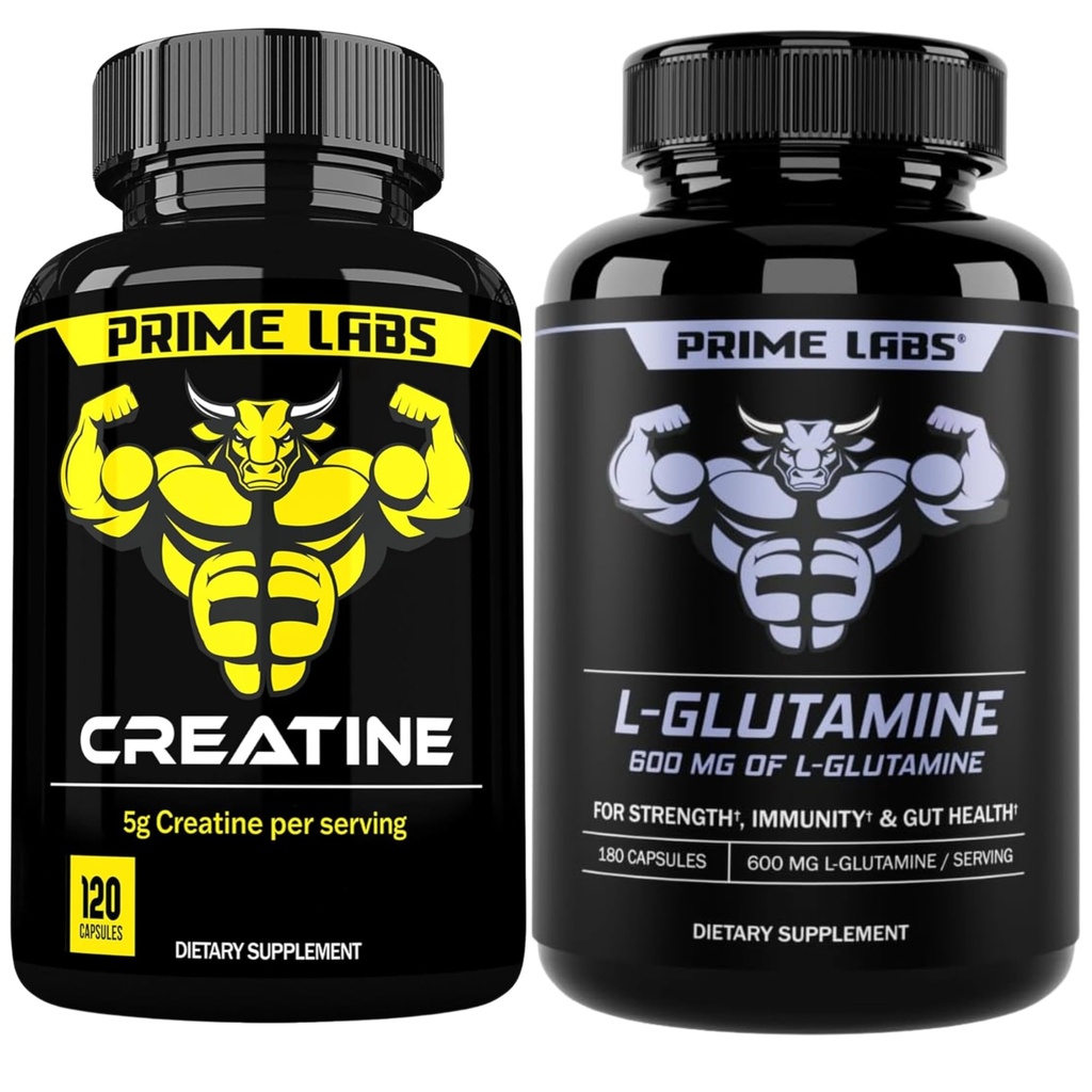 基质实验室 Creatine 单水合物(120厘米) + L Glutamine(180厘米)