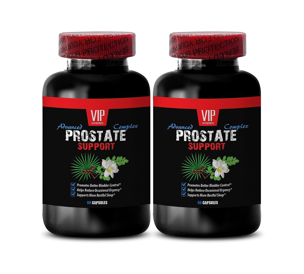 Saw Palmetto for Prostate - Prostate Support - Pygeum and Prostate Health, Red Raspberry Leaf for Wellness, Graviola for Cellular Health, Green Tea Catechins for Prostate, Stinging 2Bot 120Caps