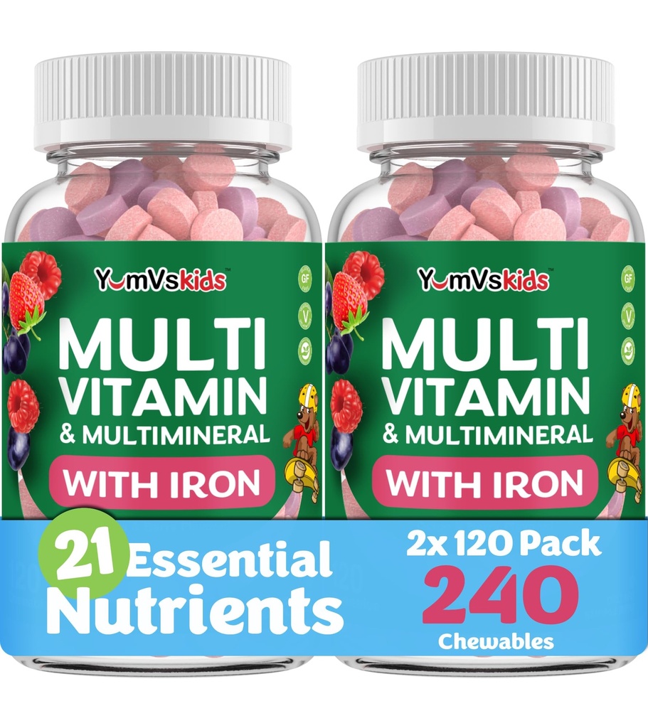 YUM-V's Kids Multivitamin with Iron - Kids Chewable Multivitamin - 维生素+铁辅料 - Todler Vitamins for 2 year Old+, Kosher, Halal, Gluten Free 120 (Pack of 2) 维基语录链接:名人名言 - 文学作品 - 谚语 - 谚语 - 谚语 - 谚语